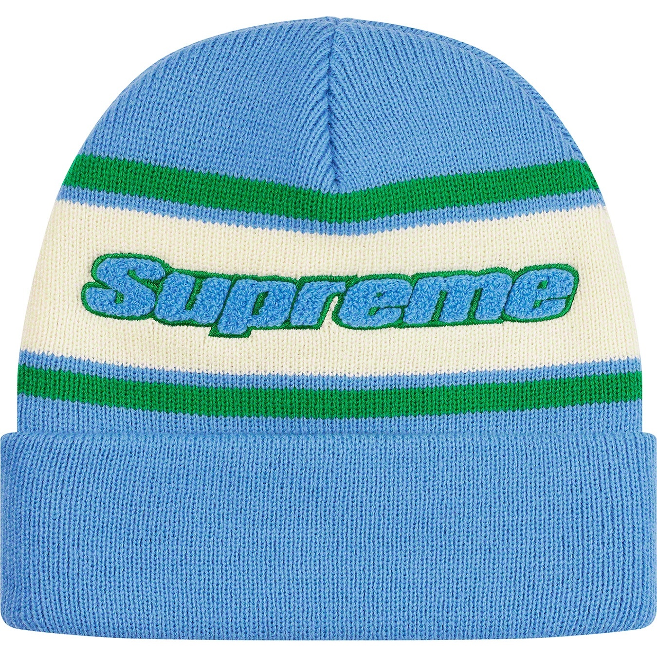 Chenille Stripe Beanie view 4